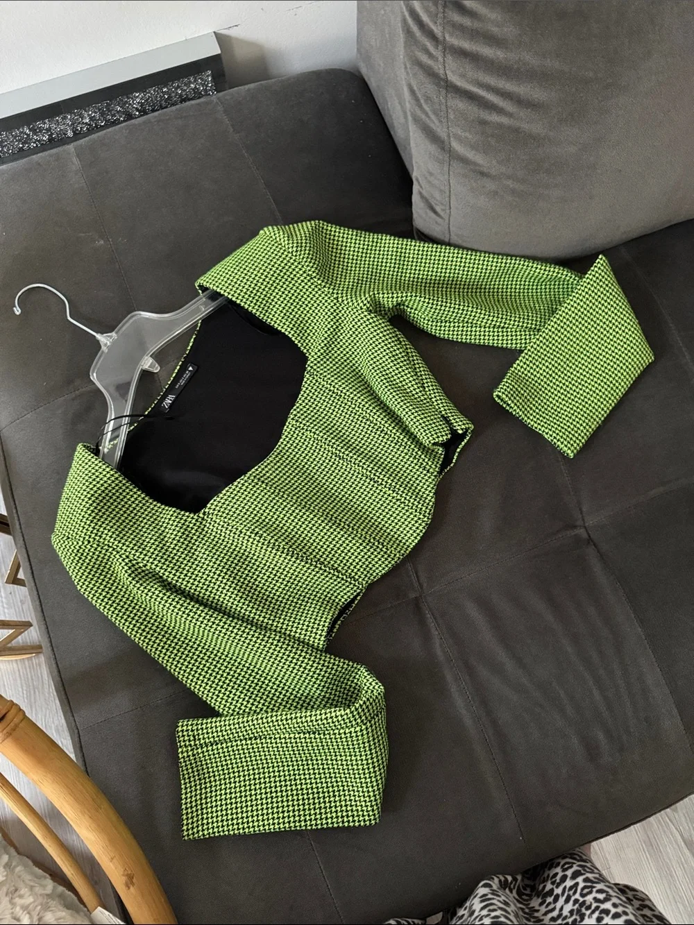 Zara lime green